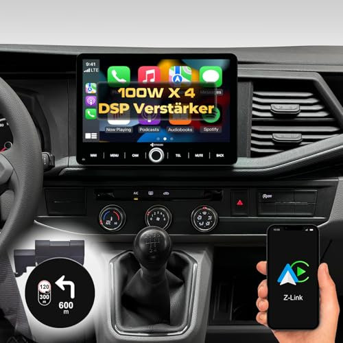 DYNAVIN Android Autoradio Navi für VW T6.1 Golf Sportsvan, 10,1 Zoll Radio mit Wireless Carplay und Android Auto | Head-up Display | Inkl. DAB+: D9-V10W2 Premium Flex