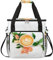 coffee beans cup flower Coffee Maker Carring Bag Travel Carrying Storage Tote Bag Compatible with Keurig K-Mini or K-Mini Plus Portable Single Serve Coffee Brewer Case with Pockets for K-cup Pods
