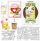 INFUNLY 5 Styles Drink Cup Cutting Die for Card Making Milk Tea Glass Die Cuts Coffee Cup Metal Cutting Die Ice-Cream Mug Die Cuts Tea Pot Embossing Stencils Template for DIY Scrapbooking Album Decor