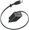Anker Nano USB-C Ladegerät, 35W Max, kompaktes Hochgeschwindigkeits-Netzteil, 2 Anschlüsse, Strapazierfähiges & integriertes Anker InstaCord-Kabel zum Ausziehen, Für iPhone 17/16/15 Serie, iPad, Pixel