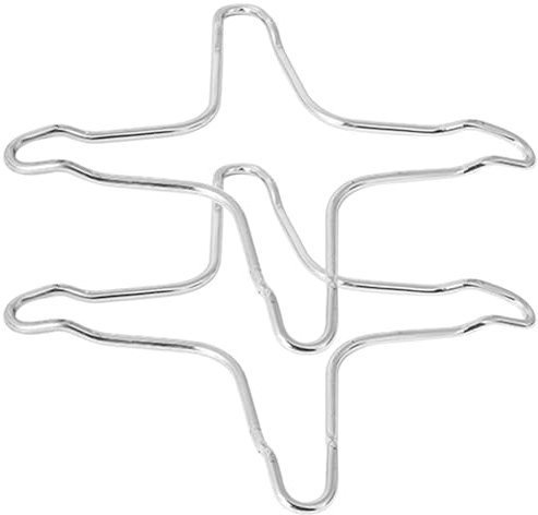 2-teiliges Gasherd-Zubehör, stabiler Wok-Ständer aus Edelstahl, 4 Zoll, universeller ultraleichter Gasherd-Aufsatz, Wok-Ring für Gasherde, Kaffeemaschine, Wok-Ring, Wok-Ring für Gasherd, Wok-Ständer,