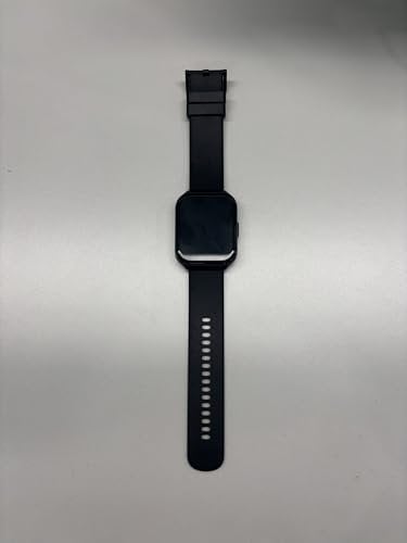 QCOQ Smartwatch Uomo Donna, 1.96 Orologio Smartwatch con Effettua o Risposta Chiamate, 110+ Sportive Smart Watch, Contapassi/Sonno/Cardiofrequenzimetro, Impermeabil IP68 Fitness Track per Android/iOS