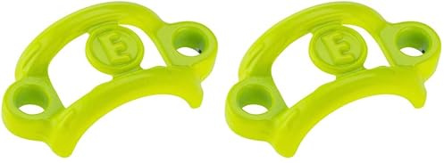 Magura 2700751 Aluminium, 1 Stück Klemmschelle, Neongelb, One Size (Packung mit 2)