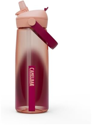 CAMELBAK Thrive Flip Straw VSS Trinkflasche, Blush Dawn, 1L