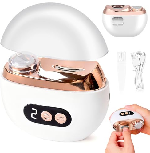 Coupe Ongles Électrique 2 en 1,Coupe Ongles Electrique Lumière LED
