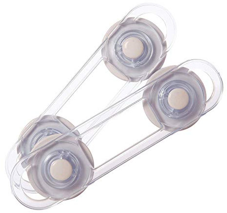 Babysun - 2 Mini Loquets de Sécurité Souple & Multi-surfaces 12 cm