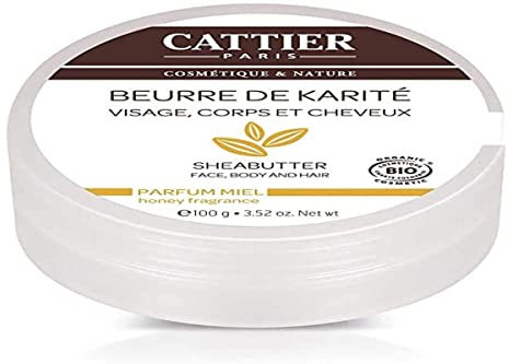 Cattier Beurre de Karité Parfum Miel 100g