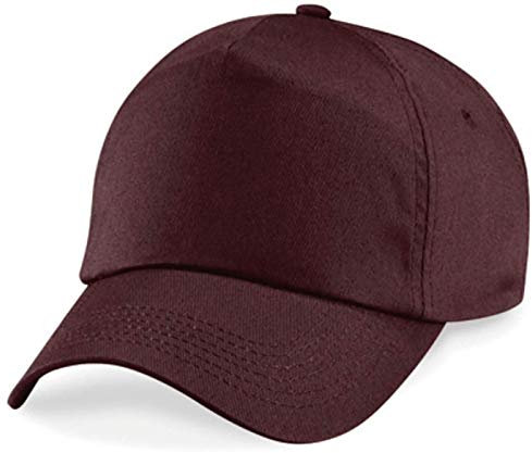 Shirtinstyle Basecap Cap 5 Panel Cap Verschluss Klettverschluss Größe Unisex, Farbe braun