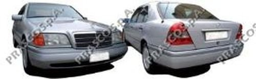 Prasco-ME0254024-BLINKER LINKS-NICHT GRUNDIERT-MIT FASSUNG | Kompatibel mit: MERCEDES-BENZ C-CLASS, C-CLASS T-Model
