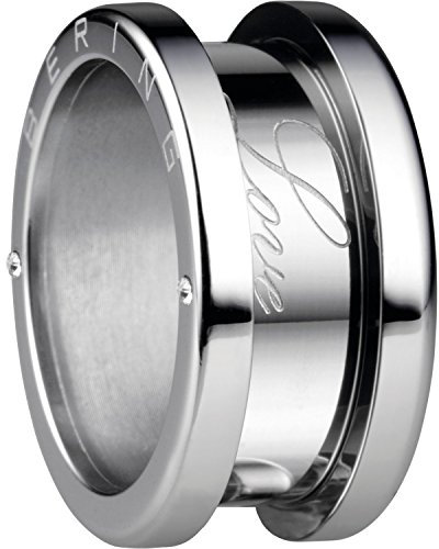Bering Damen-Ring Edelstahl Zirkonia weiß Gr. 60 (19.1)-520-10-94