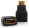 OcioDual Konverter Adapter Mini-HDTV-Stecker Typ C auf HDTV Typ A Buchse 1080p High Speed
