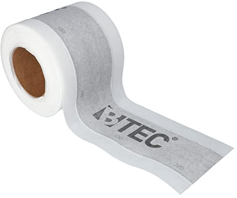 Dichtband Abdichtungsband Dichtungsband Sanitär Fliesen-Abdichtung Profi Flex 120mm breit lfd. Meter von BTEC