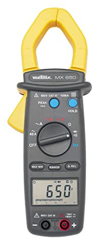 Metrix MX 650 Pince multimètre avec étui de transport