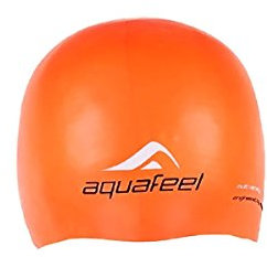 3046 Aquafeel bullitt Racing Cap Wettkampfbadehaube, neon orange