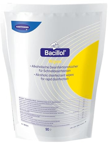 Bacillol Wipes, Standboden-beutel mit 90 Tüchern