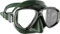 Cressi Perla Mask - Separate Glass Mask for Fishing, Freediving, Snorkelling and Diving, Unisex Adult, Verde/Black