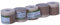 Colorus Malerkrepp mit Abdeckpapier – 5 Rollen je 10 cm x 25 m – Kreppband Papier zum Abkleben innen | Malerband Streichen Renovieren Zubehör
