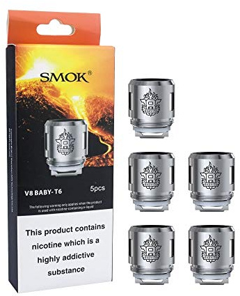 SMOK V8 Baby T6 0.2 ohm TFV8 Baby Tank - Sin Tabaco Sin Nicotina