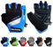 meteor radhandschuhe MTB Handschuhe Herren Gel fahrradhandschuhe Mountainbike Handschuhe - Radsport Handschuhe Damen - Radsporthandschuhe Downhill Fahrrad Handschuhe Kinder (L, Blau)