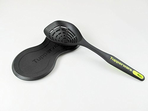 TUPPERWARE P 23528 Cuillère de service Noir/jaune