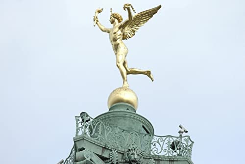 hansepuzzle 36972 - Paris Puzzle 2000 Teile - Gebäude Puzzle mit hochwertiger Aufbewahrung: Kartonbox und wiederverschließbarem Beutel - Format 90 × 60 cm