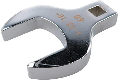 AB Tools 46mm (1 13/16) Crowfoot Wrench 1/2 Drive Crows Feet Spanner for Torque Wrenches