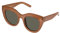 Le Specs AIR HEART CARAMEL - Sonnenbrille für Damen CAT-EYE Rahmenform mit hohem UV-Schutz LSP2002215