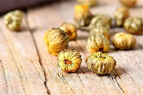 Tè alle erbe di tè biologico premium di crisantemo fetale dorato con gemme di fiori (500g)
