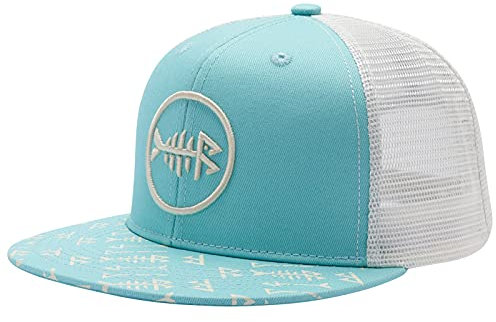 Bassdash Cappello Trucker a Tesa Piatta Regolabile Snapback Hat Mesh Back per Uomini Donne Pesca Caccia