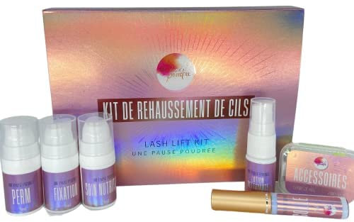 Kit de Rehaussement de Cils Professionnel - Recourbe les Cils Résultat Naturel - Kit Complet Pratique Regard Sublimé - Marque Professionnelle Française