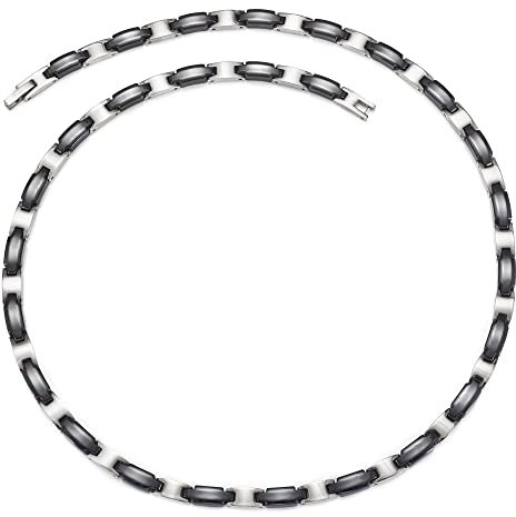 YINOX 316L Klassische Halskette, Carry 27 Germanium, kann sowohl von Männern als auch Frauen getragen werden, geeignet als Geschenk