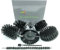 HUAWELL Juego de 8cepillos de limpieza ultra rígidos con juego de accesorios extensibles,multiusos para superficies de baño,lechada,ahumadores,parrillas,suelos, azulejos yagua dura negro(H783758-982)