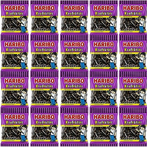 Haribo Konfekties Lakritzstangen mit Konfektfüllung VPE (20x160g Packung)