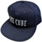 Rock Off officially licensed products Ice Cube Baseball Cap Logo Nue offiziell Navy Blau Snapback One Size