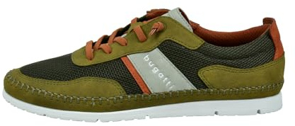 bugatti 331-AKB03 Herren Schnürer, Dark Green/Green, 45 EU