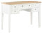 BaraSh Schreibtisch Weiß 109,5 x 45 x 77,5 cm Holz Computertisch Klein NäHmaschinentisch