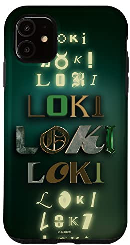 Hülle für iPhone 11 Marvel Studios Loki Buchstaben