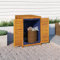 Rantry Gartenbox mit Stauraum Gartentruhe Kissenbox Auflagenbox Auflagentruhe Holztruhe Möbel Garten Aufbewahrungsbox für Garten, Terrasse 70x87x104 cm Massivholz Akazie