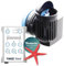 TUNZE Strömungspumpe Turbelle nanostream 6040 I Pumpe für 3D einstellbare Strömung I Propellerpumpe mit Magnet Holder & Silence Klemme bis 15mm Glasstärke I Wasserpumpe für Salzwasser-Aquarium