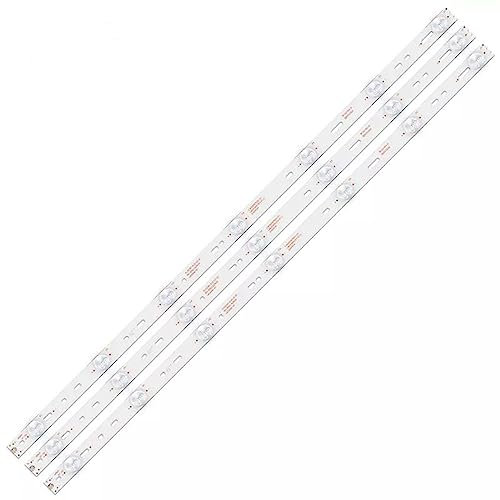 TUCANSBP LED-Hintergrundbeleuchtungsstreifen kompatibel for LG 32LJ550B-SA 32LJ500V 32LH500D GJ-2K16 GEMINI-315 32PFS6401 KDL-32R330D 32PHS5301 32PFS5501 LB32080 V0(Color:1 Set-3 Pcs)