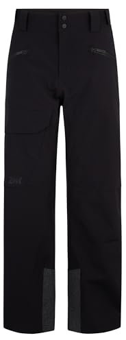 Ziener Herren RAPPOLD Ski-Hose/Freeride | PFC frei, Wolle, wattiert, Black, XL
