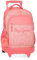 Pepe Jeans Nahid Zaino Compact 2 Ruote Rosa 32x43x21 cm Poliestere by Joumma Bags, Rosa, 32x43x21 cms, Zaino Compact 2 Ruote