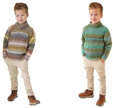 King Cole Unisex Knitting Pattern Sweater