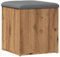 vidaXL Sitzbank mit Stauraum Artisan-Eiche 42x42x45 cm Holzwerkstoff