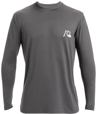 Quiksilver DNA Bubble Logo - Long Sleeves UPF 50 Surf T-Shirt for Men - Surf-Longsleeve mit UPF 50 - Männer - S - Schwarz.