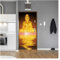 Türtapete Selbstklebend Buddha PVC Selbstklebender Türaufkleber Yoga Raum Meditation Wandbild Tapete Wasserdicht Wohnzimmer Schlafzimmer(M,40x120cm)