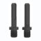 Secwell 2 Stück Adapter auf SDS Plus Schaft/Dreieckschaft M14-adapter Diamant Fliesenbohrer Schwarz