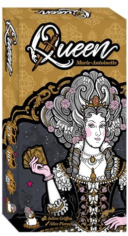 Oka Luda - Queen Marie-Antoinette – EIN süchtig machendes Kartenspiel – ab 10 Jahren – für 2 bis 4 Spieler