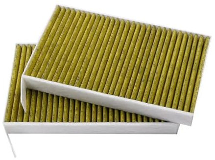 Tesla Model 3 Model Y 2022 Filtro dell'Aria a Carbone Attivo HEPA Set da 2 Pezzi Elemento filtrante del condizionatore d'Aria Accessori di Ricambio