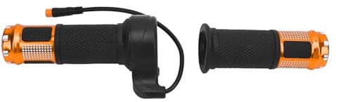 Elektrische Gasgriffe, Aluminiumlegierung Verbessern Reitsicherheit Elektrischer Gasgriff Griffgeschwindigkeitsregel für Motorradmotorenmotorikmotorikmotorized (GOLD)